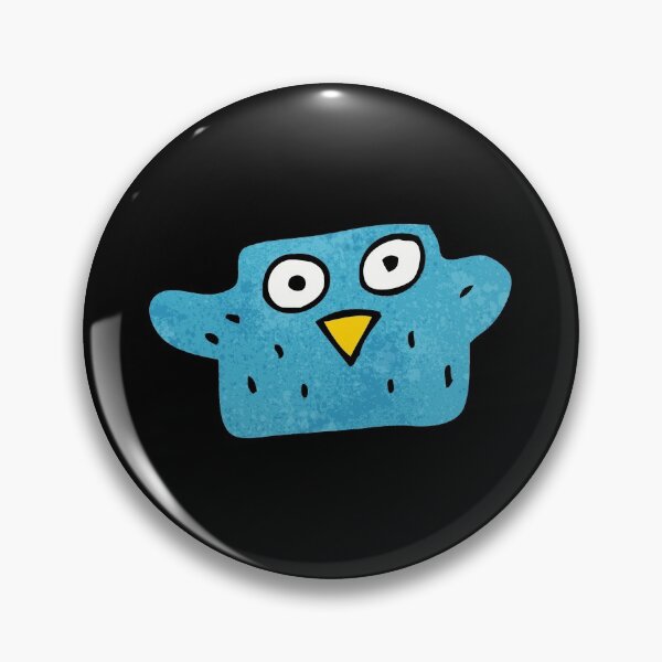 Item preview, Cartoon Blue Bird designed and sold by bubble-bulb.