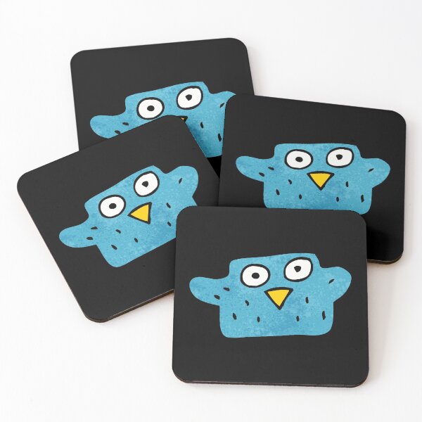 Item preview, Cartoon Blue Bird designed and sold by bubble-bulb.