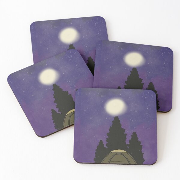 Item preview, Moonlit Camping designed and sold by Hanhancockk.