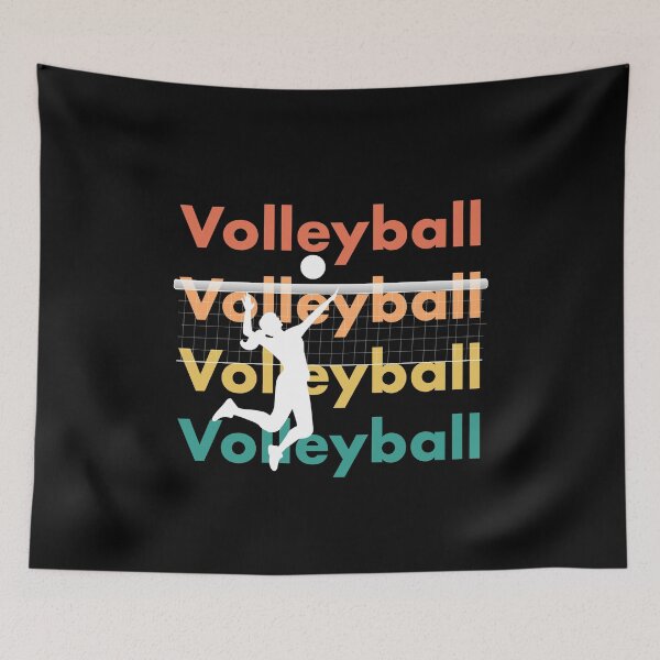 Item preview, Volleyball shirt in retro vintage style - gift for volleyball player athletes designed and sold by PDAG.