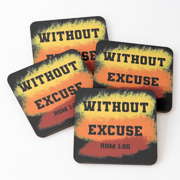 Item preview, Without Excuse, Rom 1:20 designed and sold by Solus Christus.