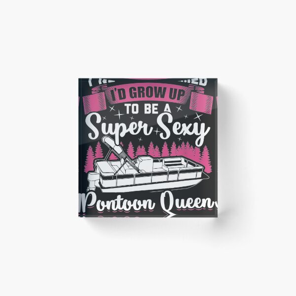 Item preview, Vintage Pontoon Captain Women Funny Gift Boat Owner designed and sold by Saiyarad.