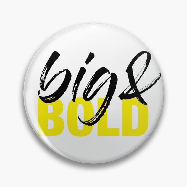 Item preview, Modern, urban vibrant graphic design of Big & Bold designed and sold by theendup.