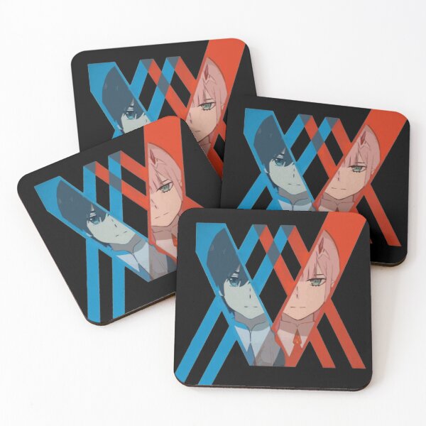 Item preview, Red N Blue - 02 and Hiro from Darling in the FranXX designed and sold by SpotLYght.