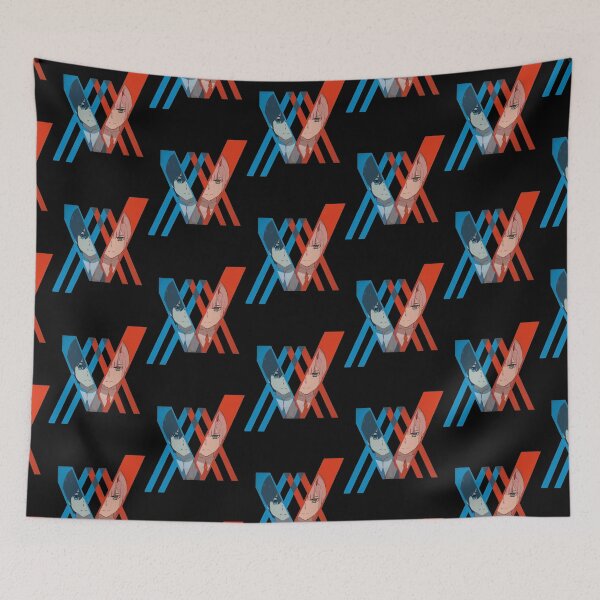 Item preview, Red N Blue - 02 and Hiro from Darling in the FranXX designed and sold by SpotLYght.