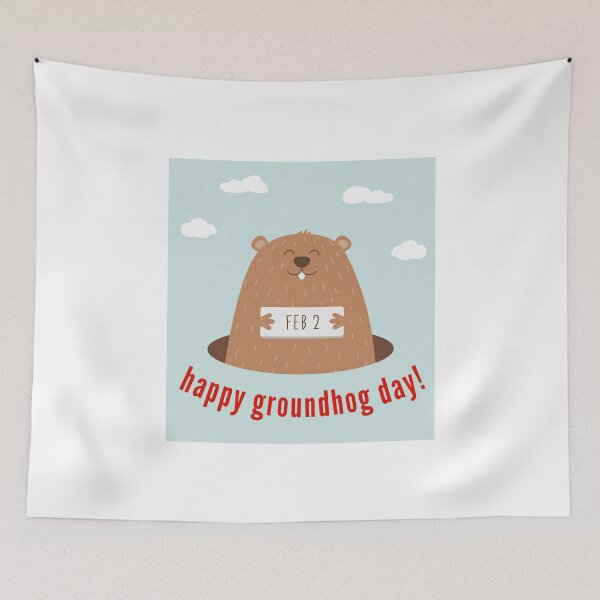 Item preview, Happy Groundhog Day  designed and sold by KH98.