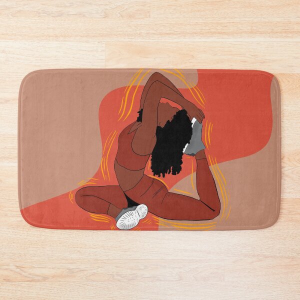 Item preview, Yoga Fro Girl designed and sold by AyiraAlston.