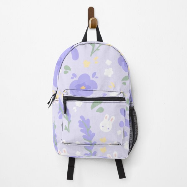 Item preview, Purple Bunny Floral Patternn designed and sold by POPHOLIC.