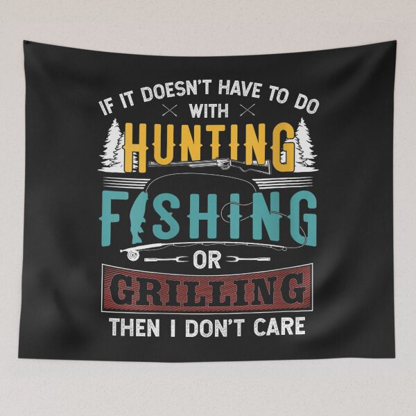 Item preview, Hunting Fishing Grilling Gift designed and sold by Saiyarad.
