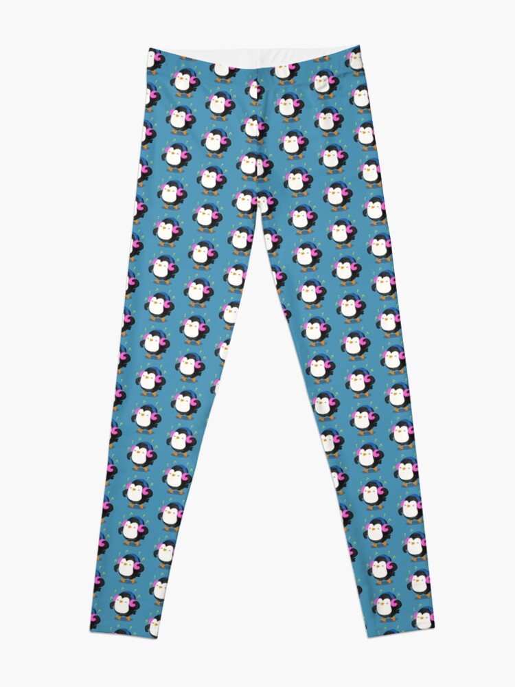 Alternate view of Happy Penguin Leggings