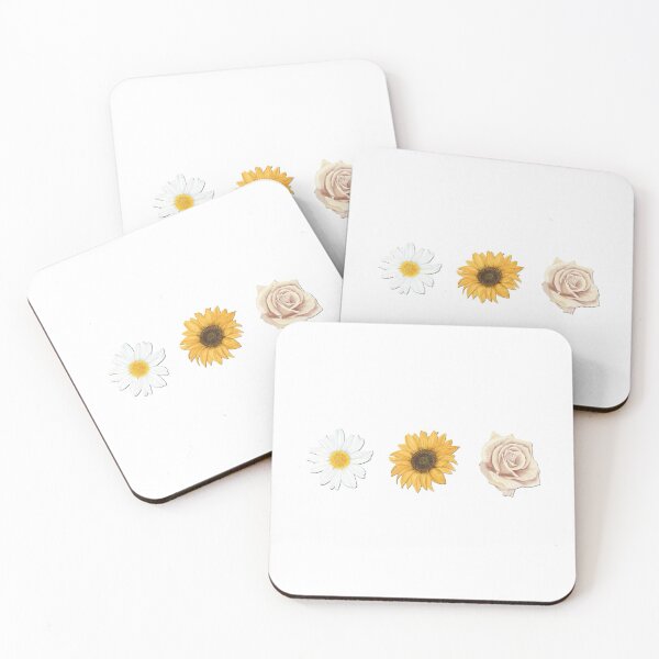 Item preview, Three Flowers: Rose, Sunflower and Daisie designed and sold by Pavnud.