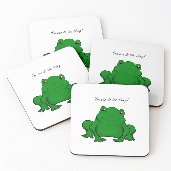 Item preview, Motivational Frog - digital designed and sold by AlineMaia.