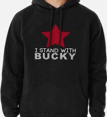 I Stand With Bucky Pullover Hoodie