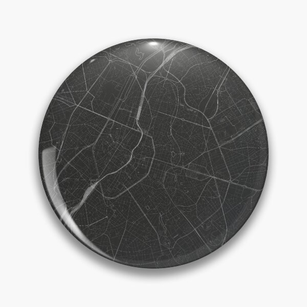 Item preview, Silver Brussels City Map designed and sold by Alo.