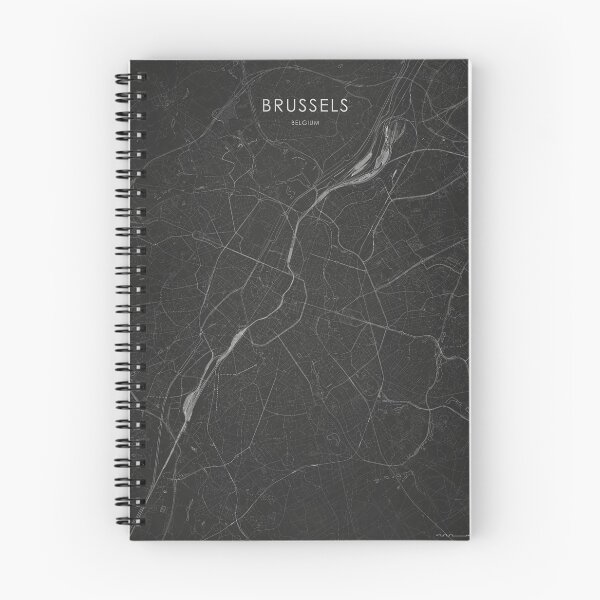 Item preview, Silver Brussels City Map designed and sold by Alo.