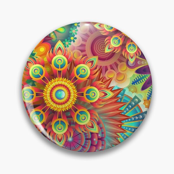Item preview, Hallucinations flower Pattern  designed and sold by Piosenka Art.