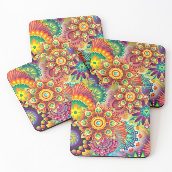 Item preview, Hallucinations flower Pattern  designed and sold by Piosenka Art.