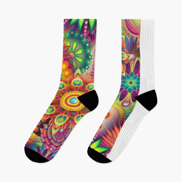 Item preview, Hallucinations flower Pattern  designed and sold by Piosenka Art.