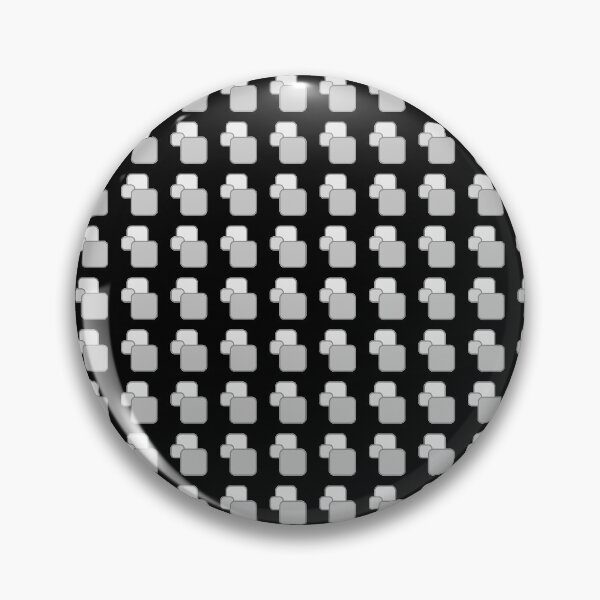 Item preview, Retro Square Pattern - Black and Grey designed and sold by Quooki.