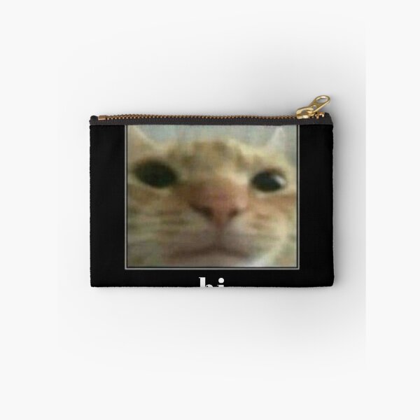 Item preview, Cat meme HI designed and sold by WanderingTrader.