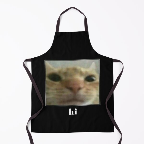 Item preview, Cat meme HI designed and sold by WanderingTrader.