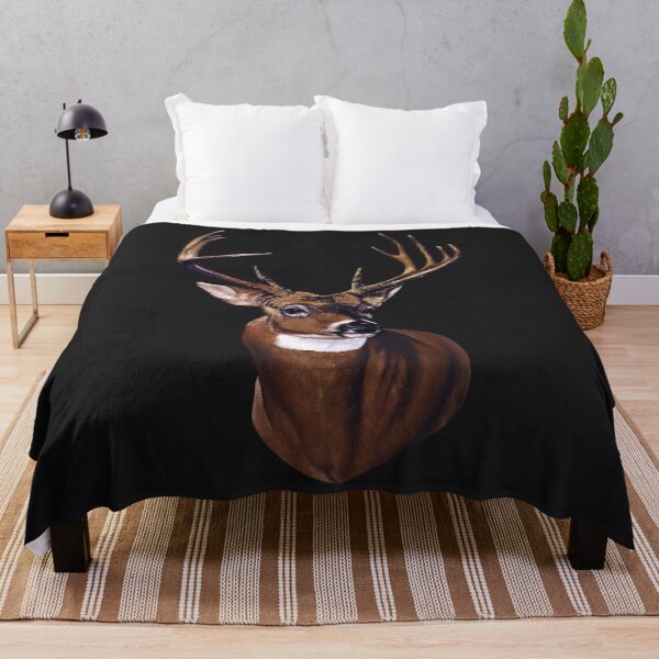 Item preview, Whitetail Deer Portrait Antlers Wildlife Gift Animal Graphic designed and sold by Saiyarad.