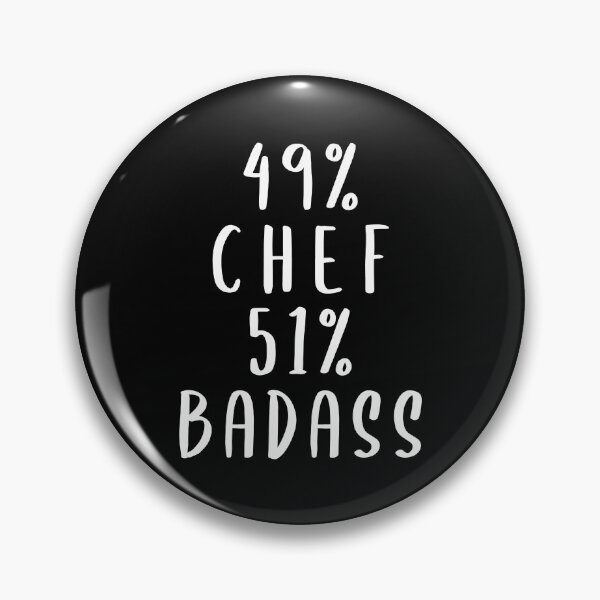Item preview, 49% Chef 51% Badass designed and sold by livegood.