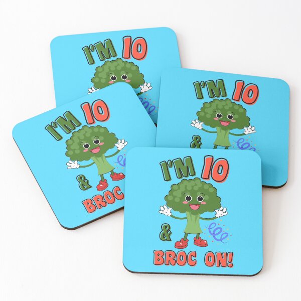 Item preview, I am 10 And Broc On - Ten Years Old Birthday designed and sold by Peishan02.