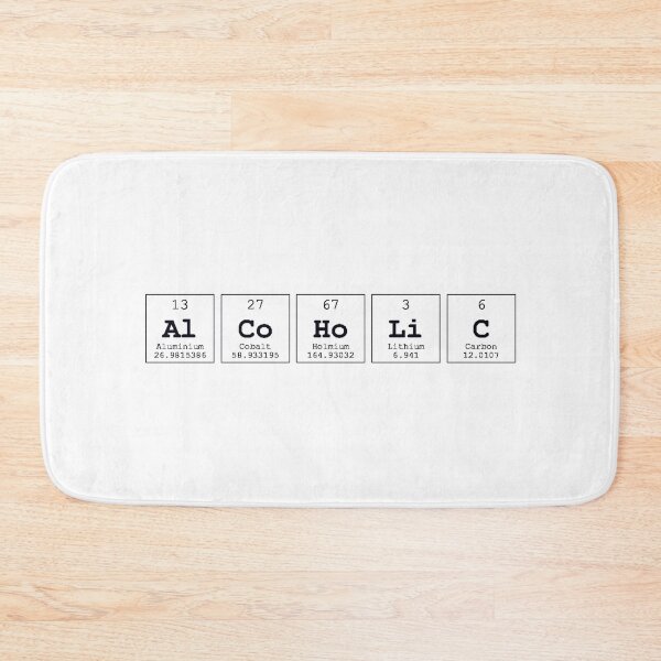 Item preview, Alcoholic Periodic Table Science Print designed and sold by Auto-Prints.
