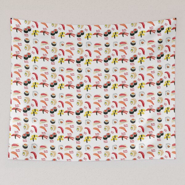 Item preview, Sushi Time Overload Pattern designed and sold by eucagarland.