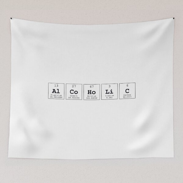 Item preview, Alcoholic Periodic Table Science Print designed and sold by Auto-Prints.