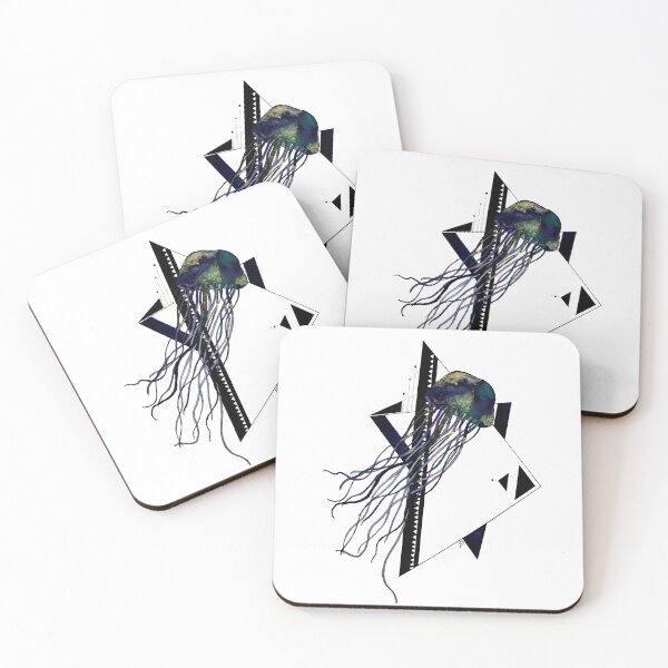 Item preview, Geometric jellyfish designed and sold by RizZzleee.