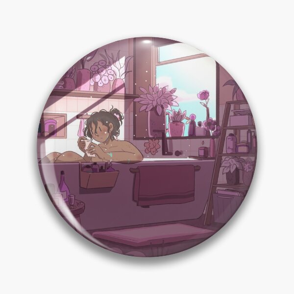 Item preview, Pink Bathroom designed and sold by pingapenguin.