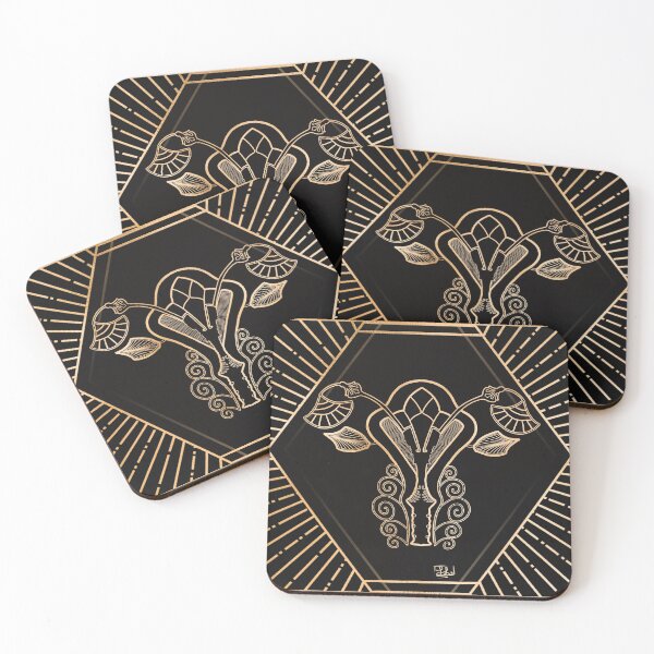 Item preview, Art Deco anatomy designed and sold by JodieNJuliette.
