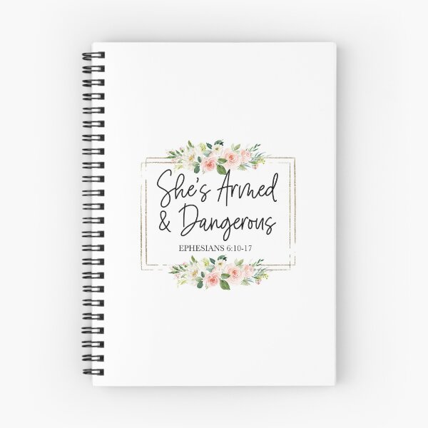 Item preview, She's Armed and Dangerous Ephesians 6:10-17 designed and sold by mymysterycloset.