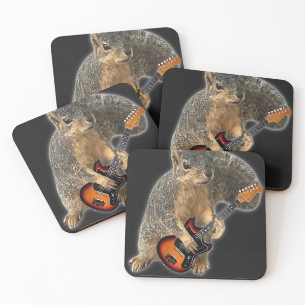 Item preview, Squirrel Playing Guitar designed and sold by Saiyarad.