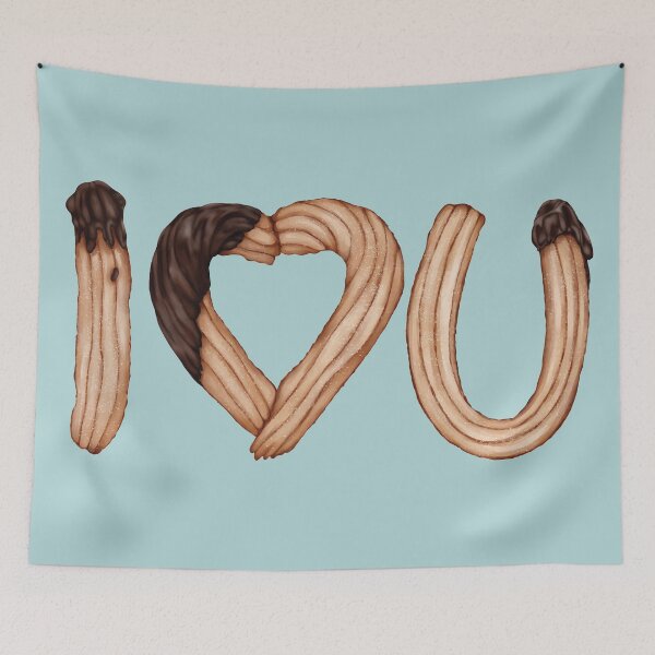 Item preview, Churros I Love You designed and sold by Alicia Chee.