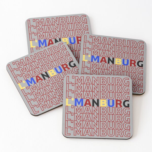 Item preview, Cute Red Repeated L'manburg designed and sold by The Sober Art.