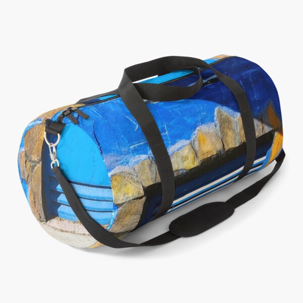 Item preview, Blue painted door in a blue plastered wall. designed and sold by janesg.