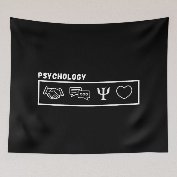 Item preview, Psychology Logos - Psychology Design-White designed and sold by Psychologist's Inventory.