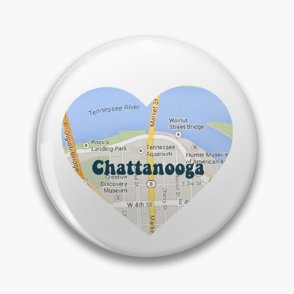 Item preview, Chattanooga Tennessee Map Print designed and sold by pandagirlpro.