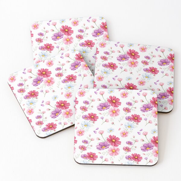Item preview, Hand drawn cosmos flower pattern designed and sold by Dear-Ashlin.