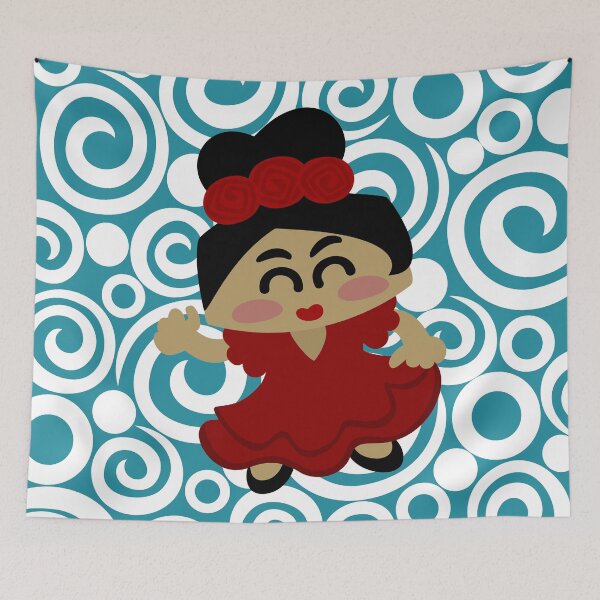 Item preview, Kawaii Flamingo designed and sold by Sonia Pascual Izquierdo.