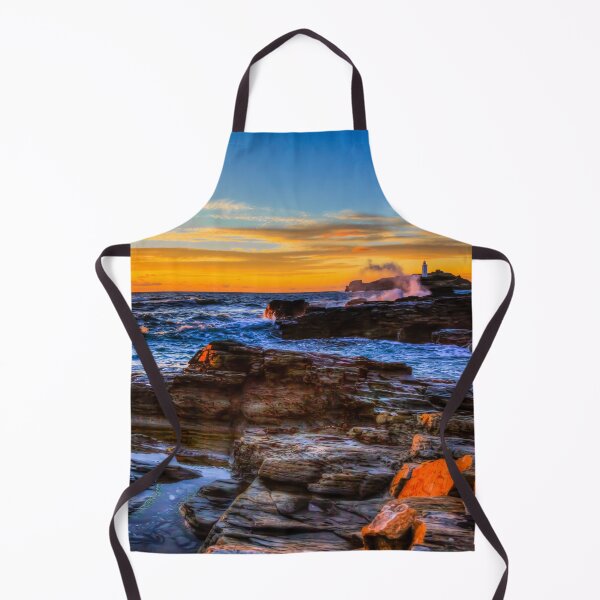 Item preview, Godrevy Lighthouse, Golden Cornwall Sunset designed and sold by Paul Thompson Photography.