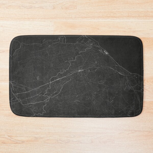 Item preview, Silver Edinburgh City Map designed and sold by Alo.