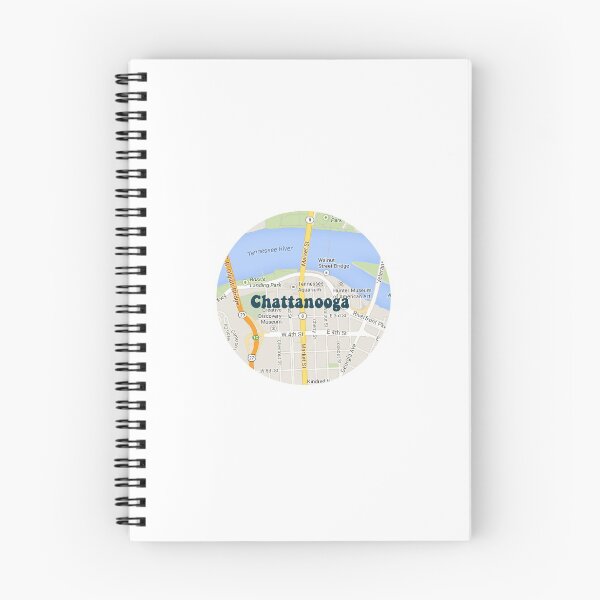 Item preview, Chattanooga Tennessee Map Print Circle designed and sold by pandagirlpro.