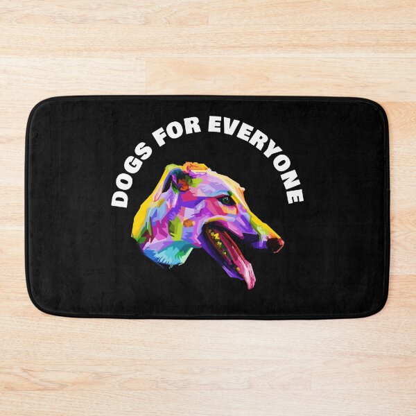 Item preview, Dogs For Everyone - Rainbow Greyhound Dog - Woof Black designed and sold by NoMatterLab.