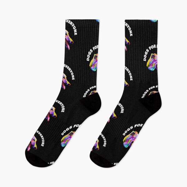 Item preview, Dogs For Everyone - Rainbow Greyhound Dog - Woof Black designed and sold by NoMatterLab.