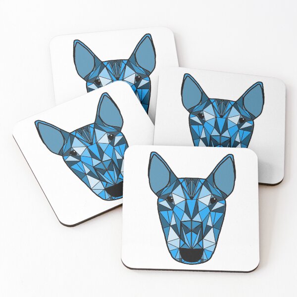 Item preview, Blue Geo Bully designed and sold by emilydevineart.