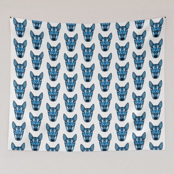 Item preview, Blue Geo Bully designed and sold by emilydevineart.